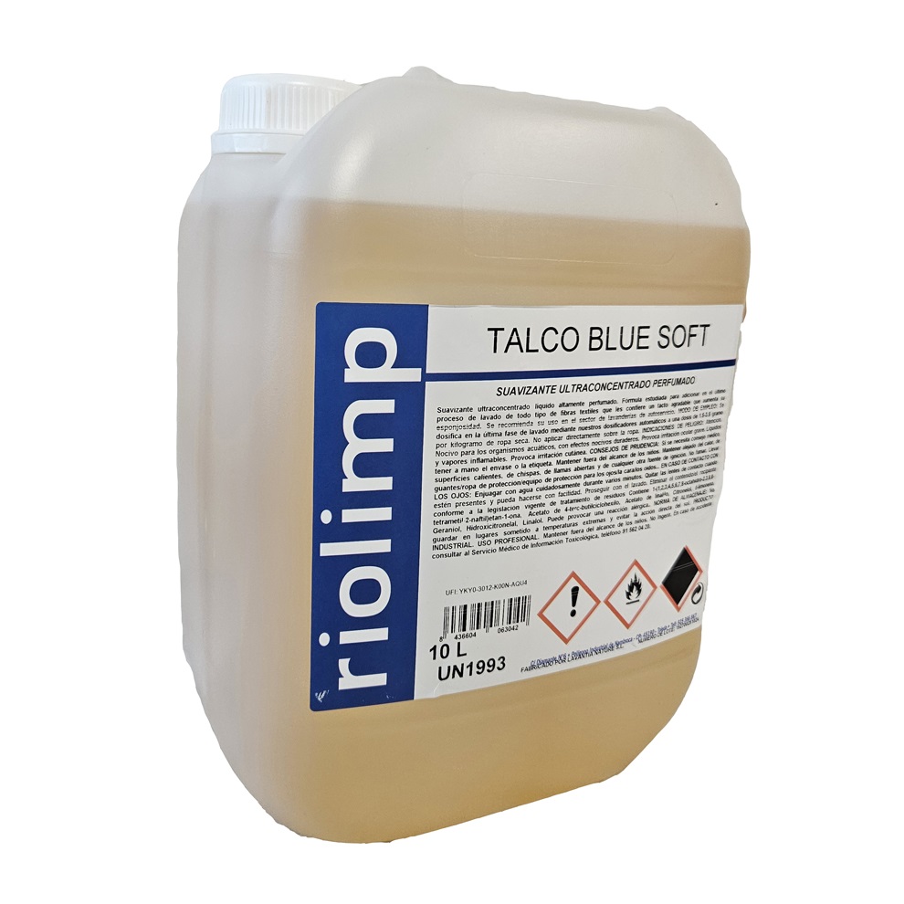 TALCO RIOSOFT 10 LTS. Suavizante Utraconcentrado. 
